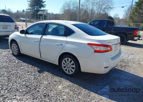 2013 Nissan Sentra Sv из США, поврежденный, VIN 3N1AB7AP3DL717863